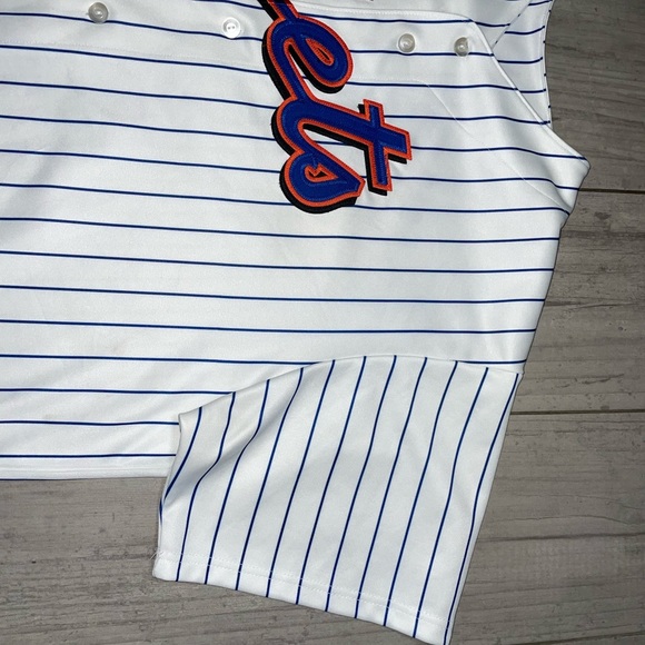 New York Mets David Wright #5 Majestic Stitched Jersey Sz 2XL Used White - Picture 3 of 11